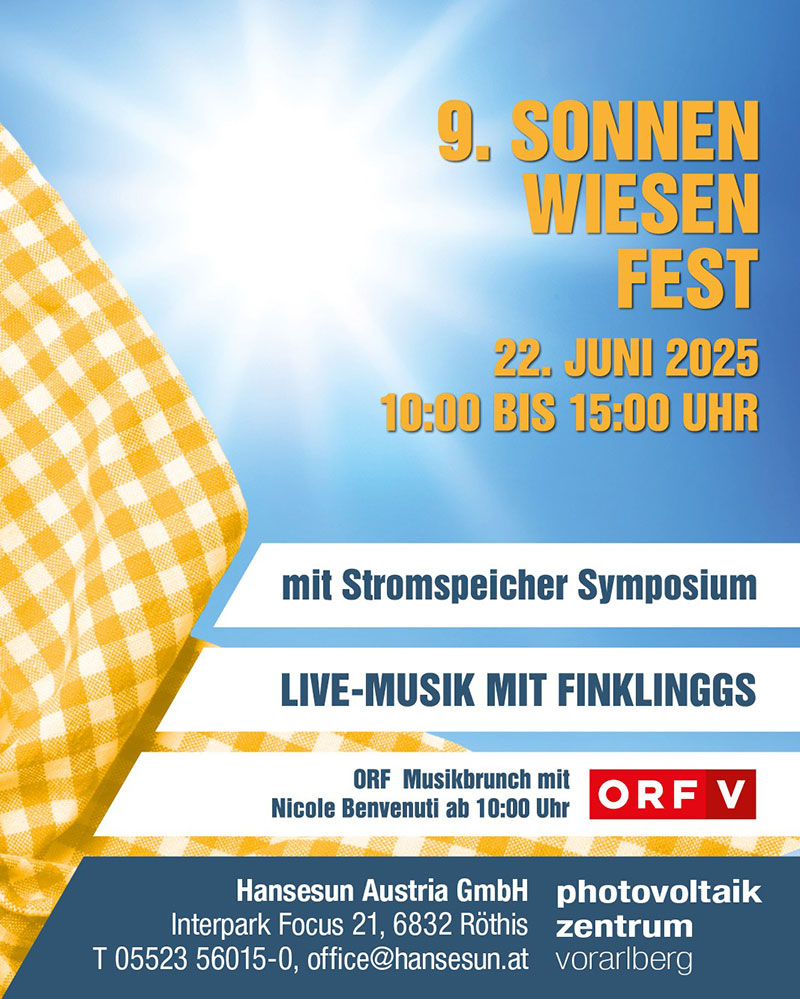 Sonnenwiesenfest 2025